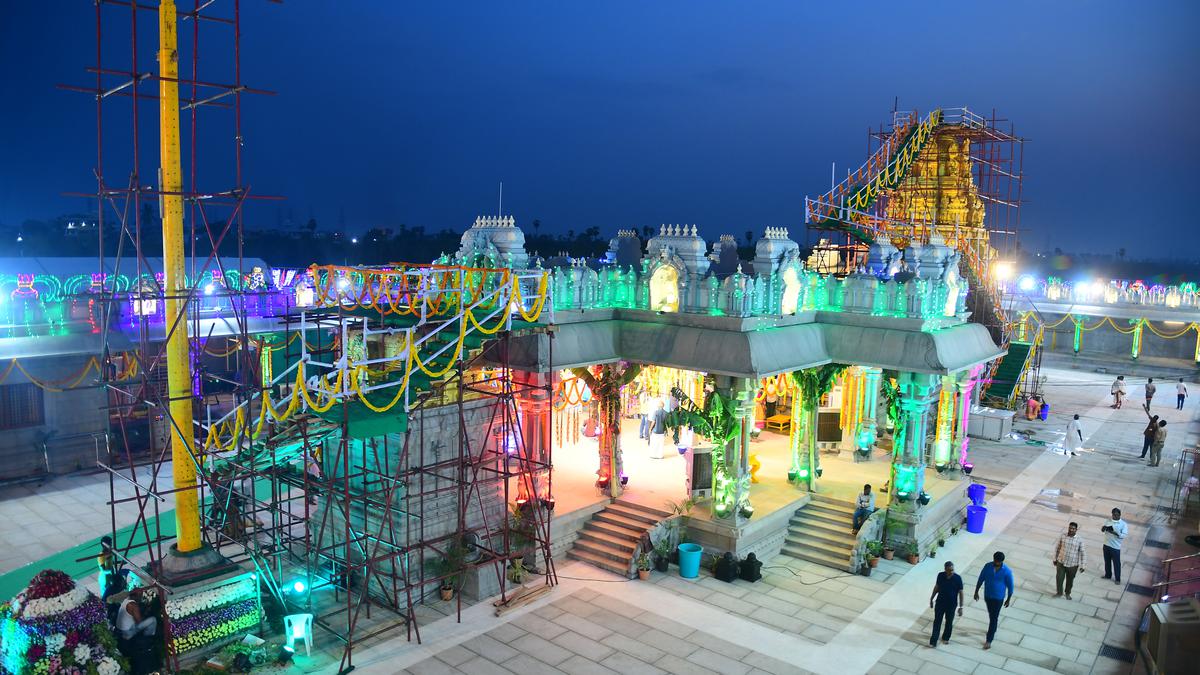 Andhra Pradesh Governor Inaugurates Sri Venkateswara Swamy Temple In ...